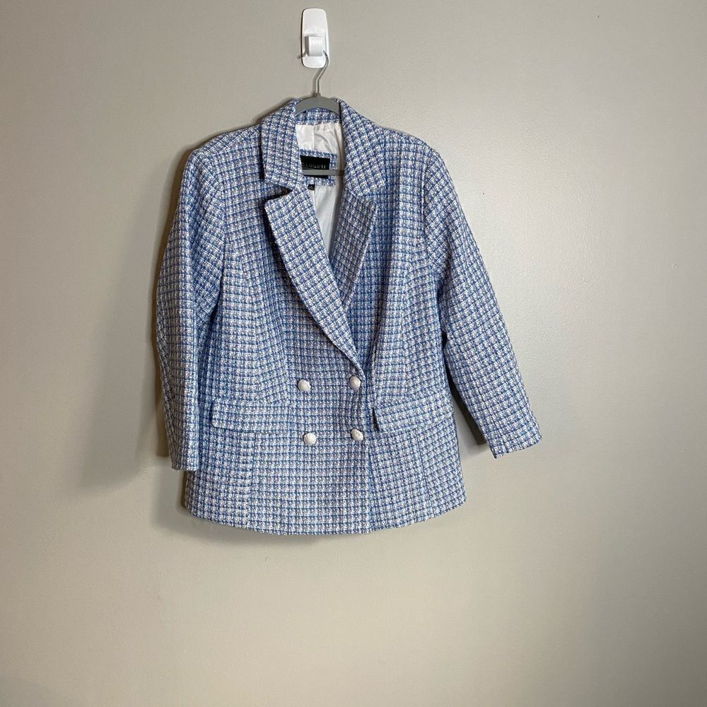 Eloquii Tweed Blazer - Picture 6 of 8